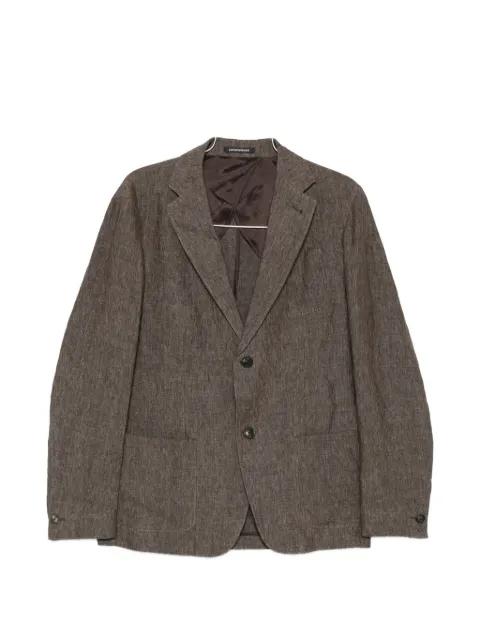 buttoned blazer by EMPORIO ARMANI