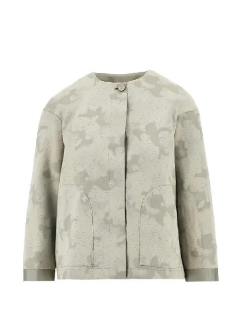 camouflage-print jacket by EMPORIO ARMANI