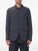 check-pattern single-breasted blazer by EMPORIO ARMANI check-pattern single-breasted blazer by EMPORIO ARMANI