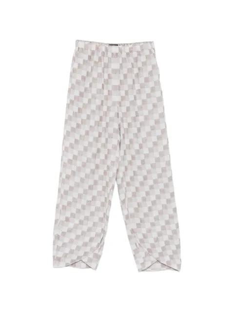 check trousers by EMPORIO ARMANI