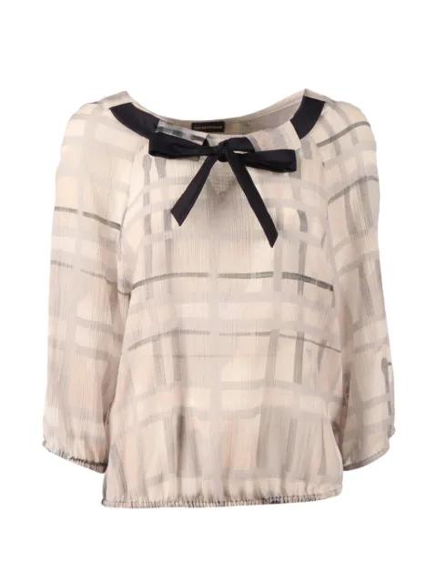 checked blouse by EMPORIO ARMANI