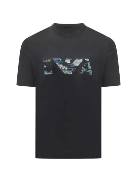 chest logo T-shirt by EMPORIO ARMANI