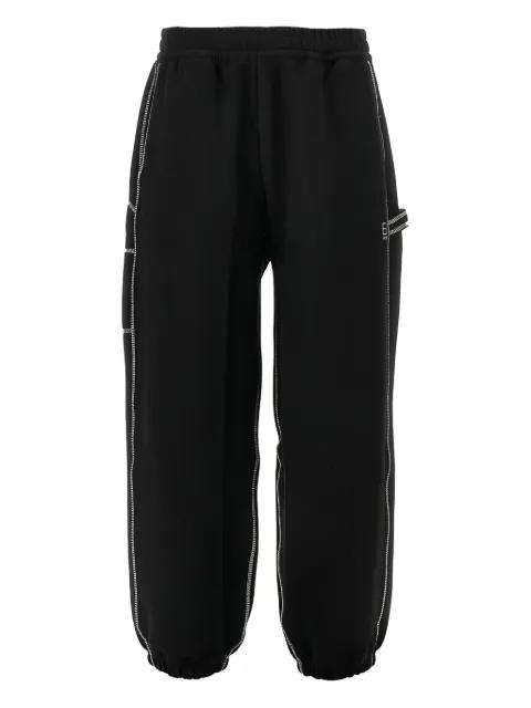 contrast-trim joggers by EMPORIO ARMANI