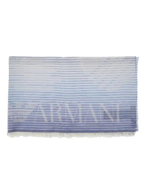 cotton-blend scarf by EMPORIO ARMANI