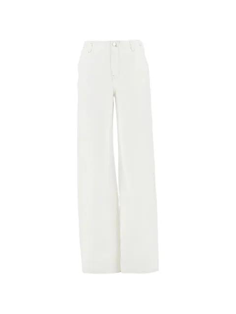 cotton button trousers by EMPORIO ARMANI