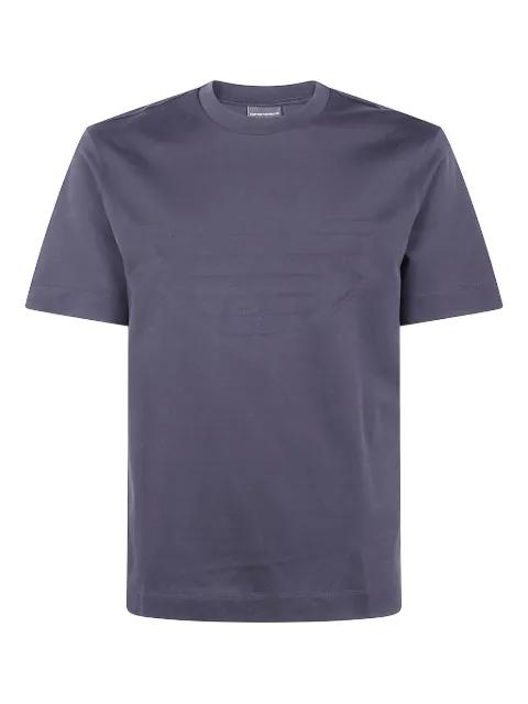 crew-neck cotton T-shirt by EMPORIO ARMANI