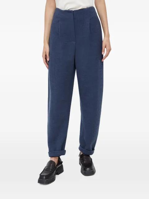 cuffed pleated trousers by EMPORIO ARMANI