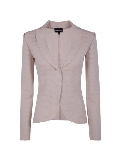 dawn wave pattern jacket by EMPORIO ARMANI