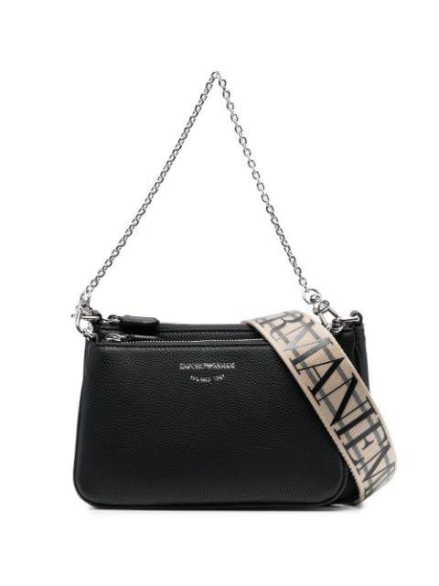 deer-print double mini bag by EMPORIO ARMANI