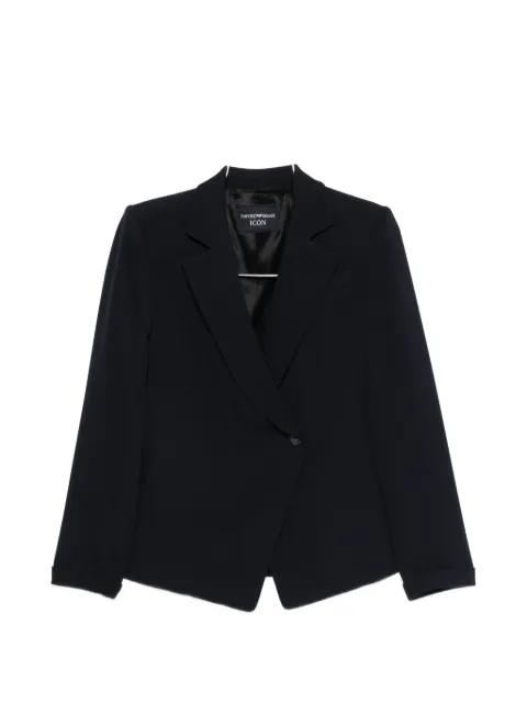 double-breasted blazer by EMPORIO ARMANI