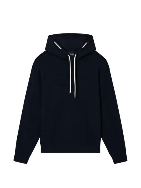 double-drawstring hoodie by EMPORIO ARMANI