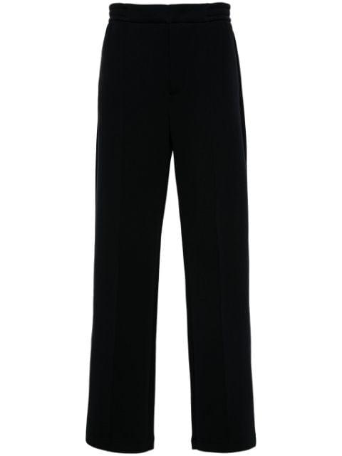 double-jersey creased trousers by EMPORIO ARMANI