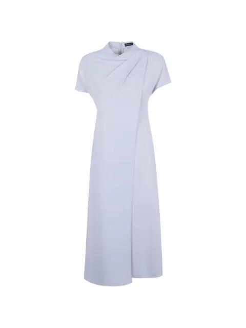 draped dress by EMPORIO ARMANI