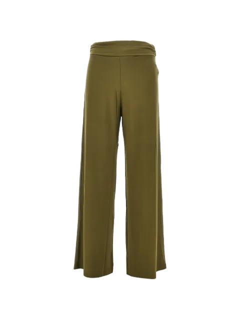 draped track pants by EMPORIO ARMANI