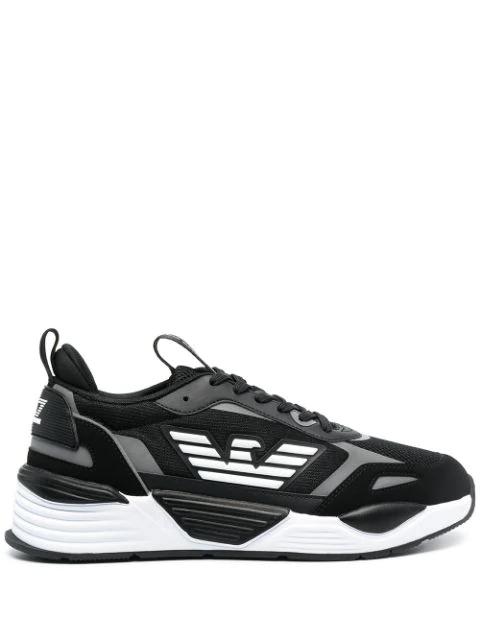 eagle logo low-top sneakers by EMPORIO ARMANI