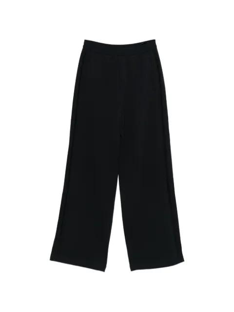 elastic-waist track pants by EMPORIO ARMANI