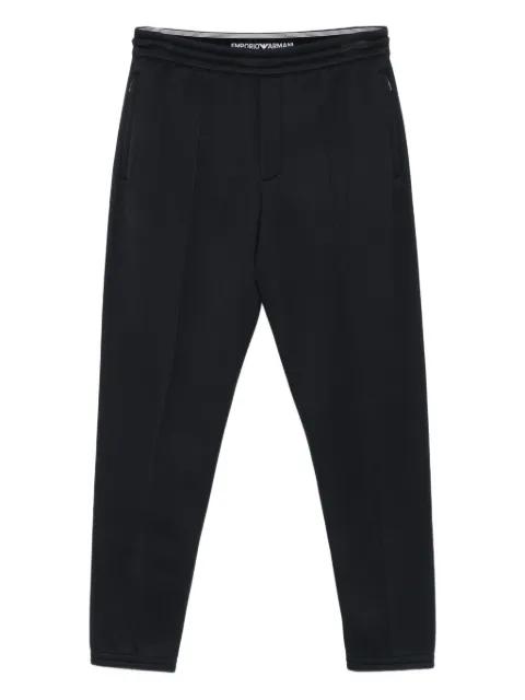 elastic-waistband track pants by EMPORIO ARMANI