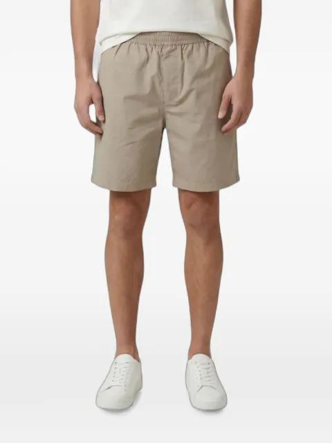 elasticated logo-plaque shorts by EMPORIO ARMANI