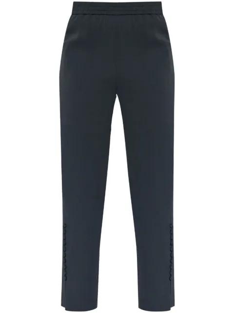 elasticated tapered trousers by EMPORIO ARMANI