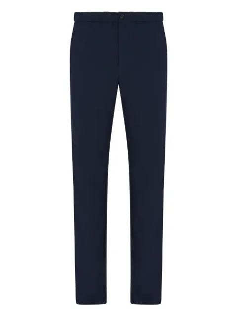 elasticated-waist trousers by EMPORIO ARMANI