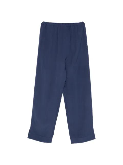 elasticated-waistband trousers by EMPORIO ARMANI