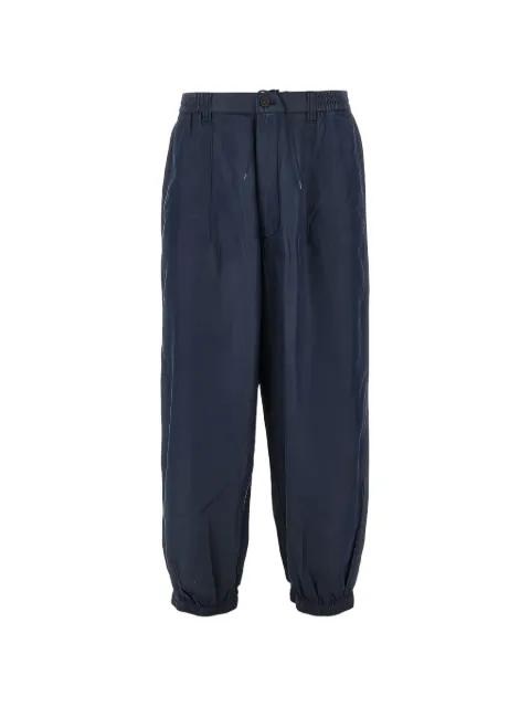 elasticated-waistband trousers by EMPORIO ARMANI