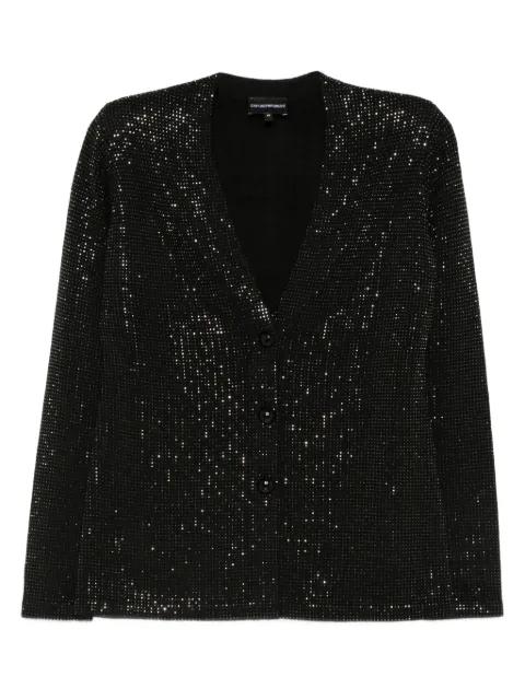 embellished button jacket by EMPORIO ARMANI