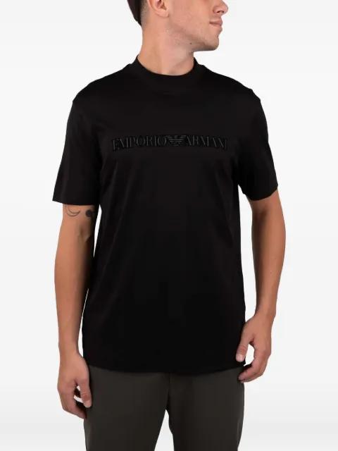 embossed logo t-shirt by EMPORIO ARMANI