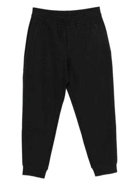 embossed track pants by EMPORIO ARMANI