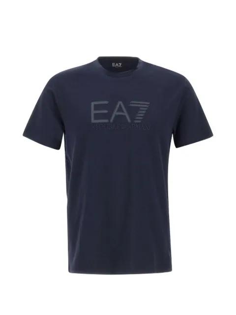 embroidered-logo T-shirt by EMPORIO ARMANI