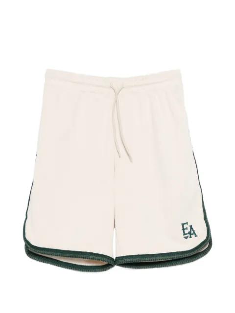 embroidered trim shorts by EMPORIO ARMANI