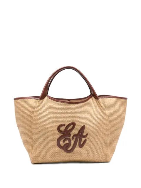embroidery shoulder bag by EMPORIO ARMANI