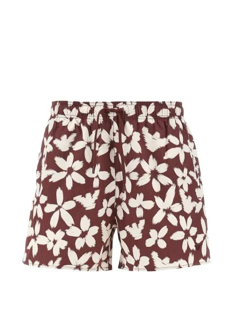 floral-print drawstring swim shorts by EMPORIO ARMANI