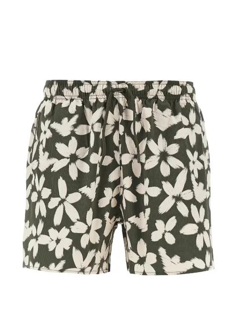 floral-print drawstring swim shorts by EMPORIO ARMANI