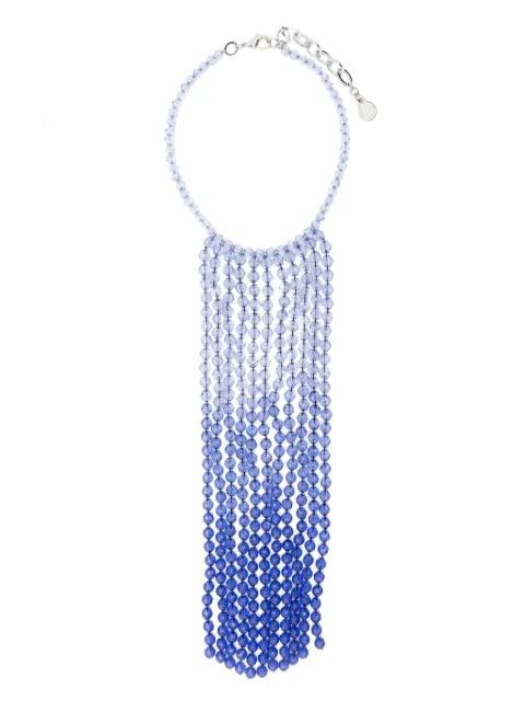 fringe-embellished necklace by EMPORIO ARMANI