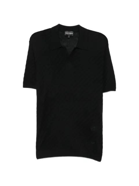 geometric-pattern T-shirt by EMPORIO ARMANI