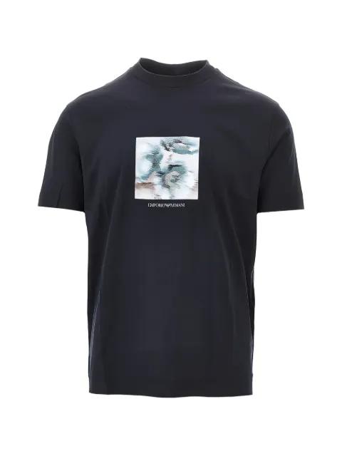 graphic T-shirt by EMPORIO ARMANI
