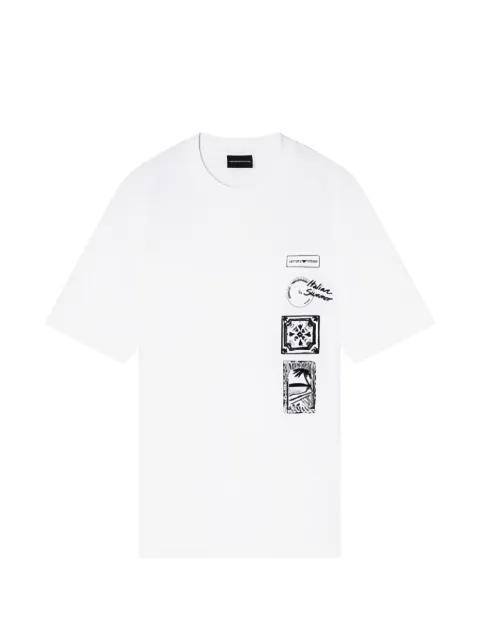 graphic-print T-shirt by EMPORIO ARMANI