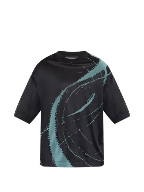 graphic-print T-shirt by EMPORIO ARMANI