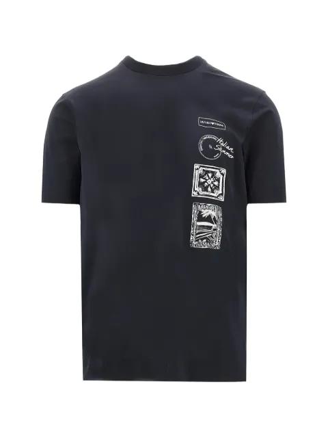 graphic-print T-shirt by EMPORIO ARMANI