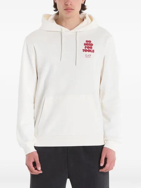 graphic-print hoodie by EMPORIO ARMANI