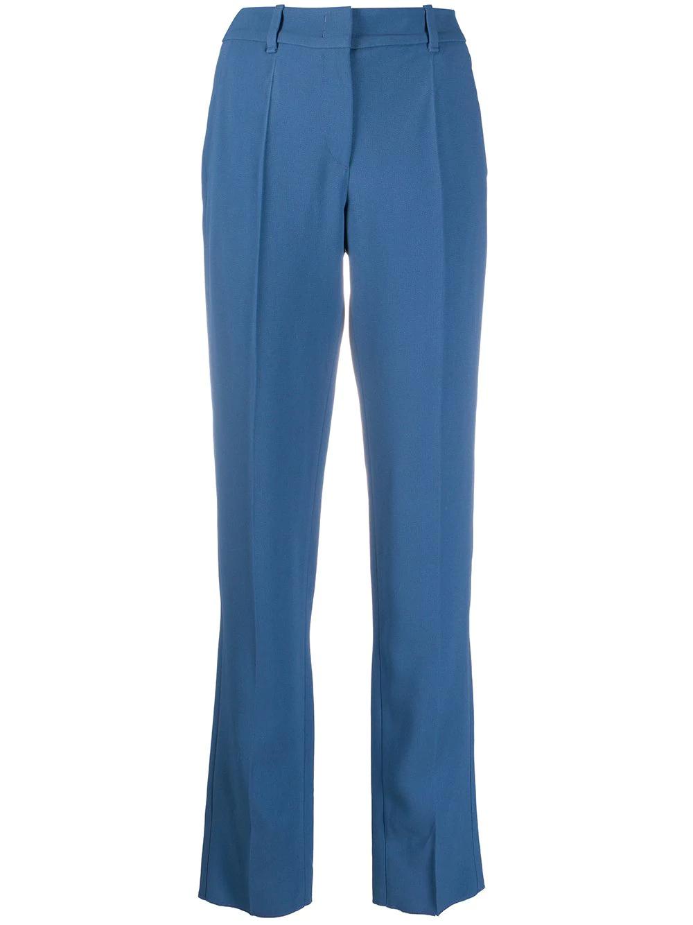high-waist slim trousers by EMPORIO ARMANI