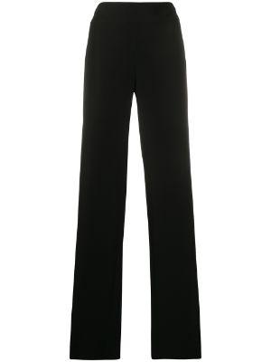 high-waisted wide leg trousers by EMPORIO ARMANI