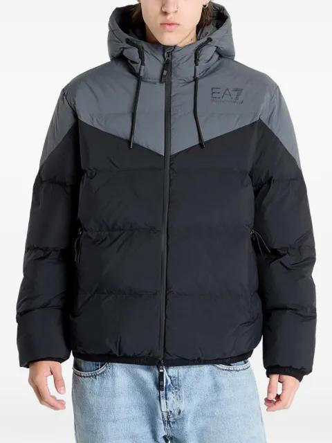 hoodied padded jacket by EMPORIO ARMANI