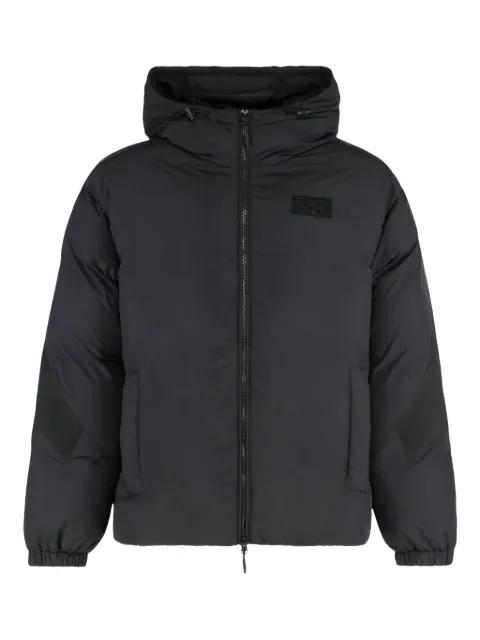 hoodied padded jacket by EMPORIO ARMANI