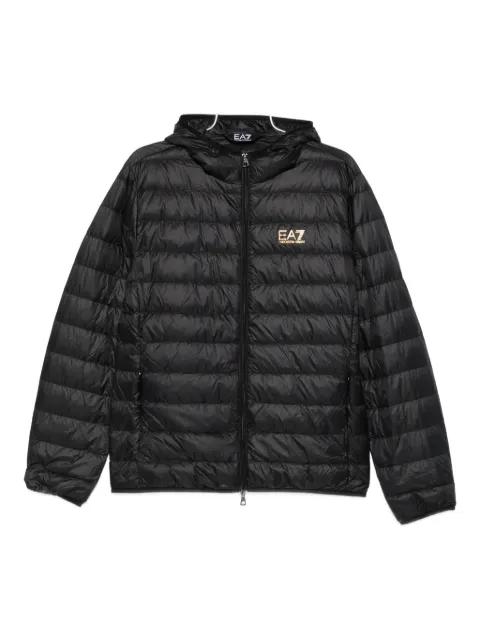 hoodied quilted jacket by EMPORIO ARMANI