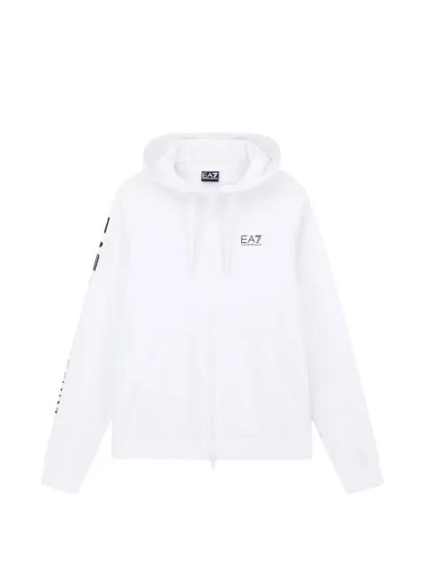 hoodied zip sweatshirt by EMPORIO ARMANI