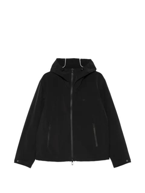 hoodied zip-up jacket by EMPORIO ARMANI