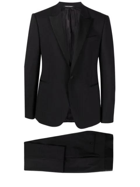 jacket and trouser suit by EMPORIO ARMANI