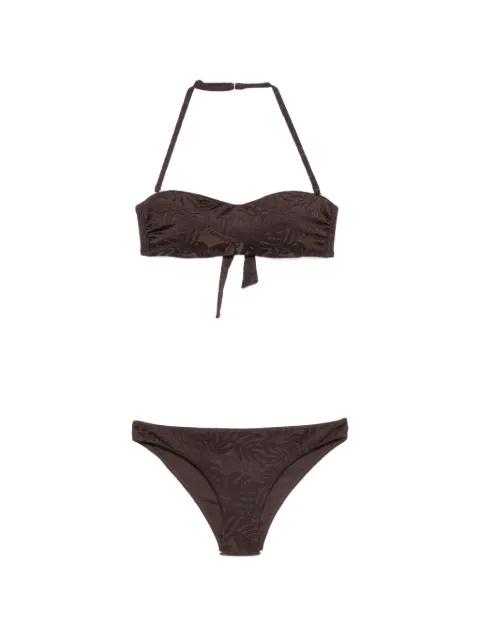 jacquard-logo bikini by EMPORIO ARMANI